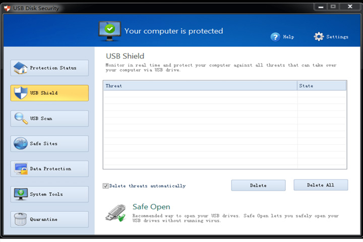 USB Disk Security Captura