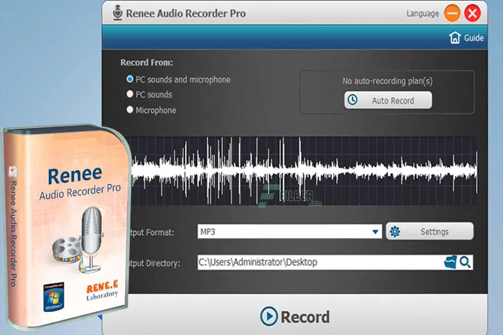 Renee Audio Recorder Pro 2022.04.02.47 Captura
