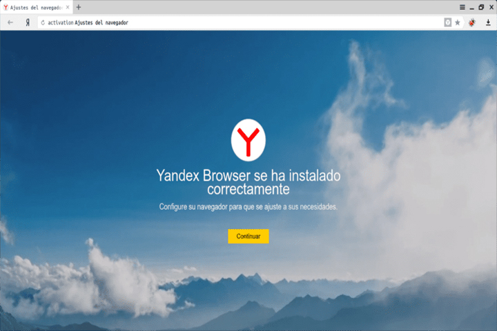 Yandex Browser 23.7.1.1140 Captura
