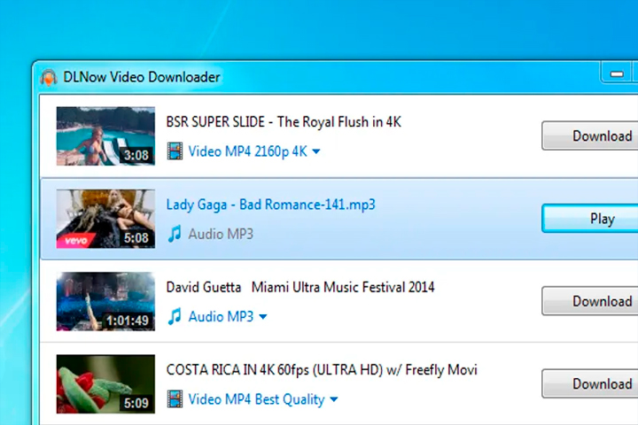 DLNow Video Downloader 1.51.2023.07.09 Screen