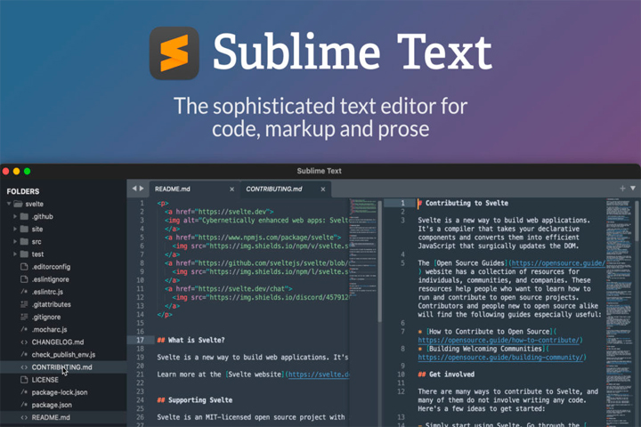 Sublime Text Screen