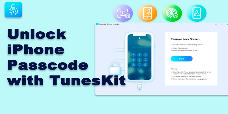 TunesKit iPhone Unlocker 2.6.0.11 (2024) [Full] [Mega-Mediafire-GDrive]