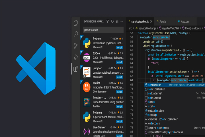 Visual Studio Code Screen