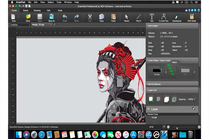 DrawPad Graphics Editor Pro 10.75 Captura Mega Mediafire
