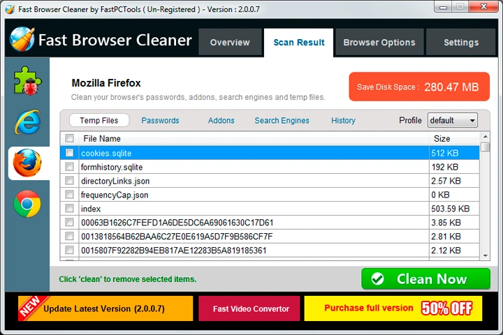Fast Browser Cleaner 2.1.1.5 Captura Mega Mediafire