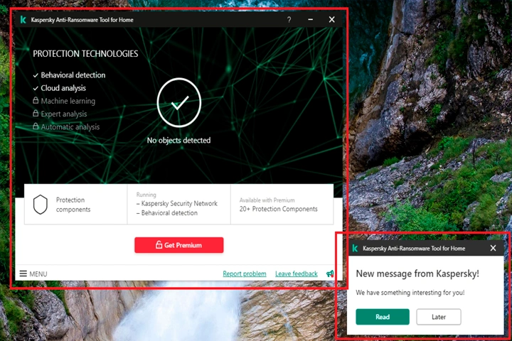 Kaspersky Anti Ransomware Tool for Business 6.5.0.151 Screen